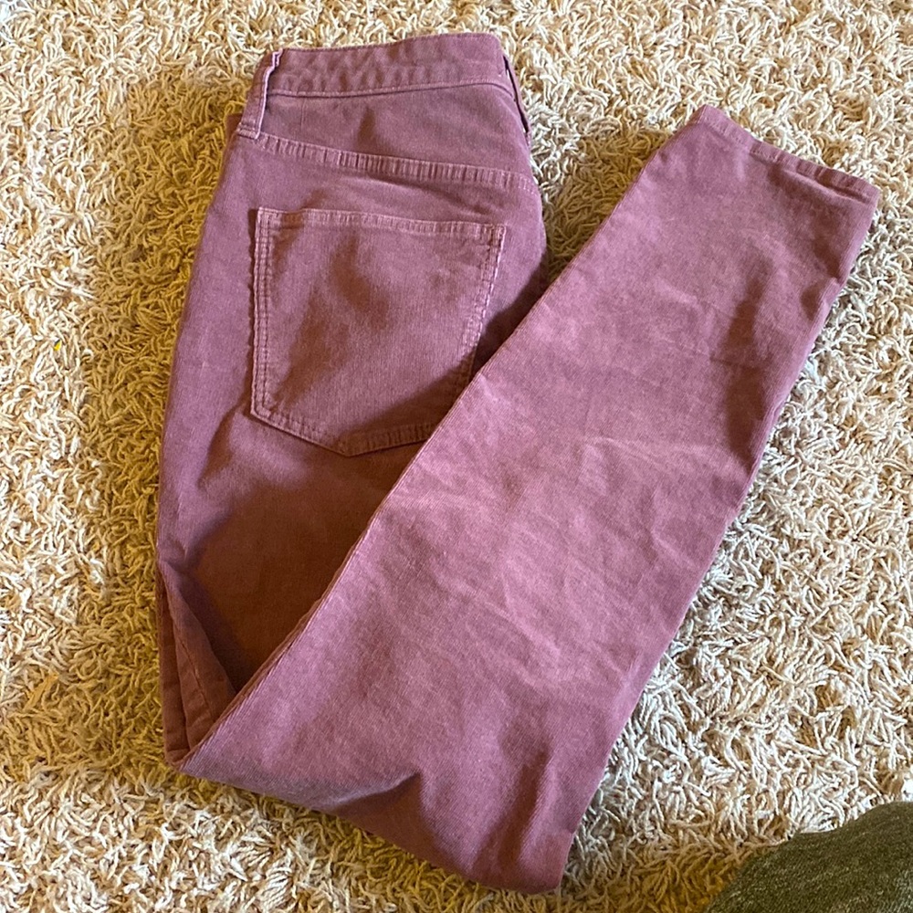 NEW Universal Thread Maive corduroy Pants High Rise Skinny 6/28R